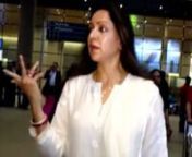 Hema Malini&#39;s rude reply to the reporter disappointed many. In this throwback video, Hema Malini was spotted at the airport. The actress was in no mood to interact with the media and said something very sarcastic. Watch the video to know more. Let us know, what did you think of her reaction.