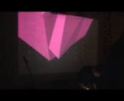 A clip from the party we threw at Gallery 263 during the Winter 2011 residency program.The song is from my album - http://makingthenoise.bandcamp.com/track/more-buttons-no-problemsnnHere I&#39;m using the monome running 7up Live while simultaneously sending the control signals to a Processing patch I wrote using the Hemesh library - http://www.wblut.com/2010/05/04/hemesh-a-3d-mesh-library-for-processing/nnYou can see that the music &amp; video stay pretty well in sync even though the video is bein