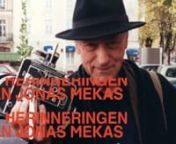 Al jarenlang heeft Peter Delpeut op grijpafstand naast zijn bureau Jonas Mekas’ Movie Journal staan. Sinds zijn studententijd is hij een groot bewonderaar van Mekas. Totdat hij in juni 2018 werd opgeschrikt door een artikel in The New York Review of Books. nnHistoricus Michael Casper beweerde dat Mekas bepaalde gebeurtenissen in het Litouwen van de Tweede Wereldoorlog bewust is vergeten of verkeerd heeft voorgesteld. In het autobiografische oeuvre van Jonas Mekas (1922-2019) was niet of nauwel