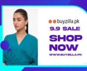 Make a fashionable entrance this September with 9.9 SALE deals up to 70% off online at BuyZilla.pk �Shop the latest arrivals from top fashion brands with extra savings on that Buyzilla products you&#39;ve been eyeing on! Shop till you drop, so pre-load your cart now!�Shop sales @ https://buyzilla.pk/pages/99-salennn��� Up to 70% &#124; Amazing Dealsn�To place orders: Call/WhatsApp us at +92 308 8808222n�Press the bell�icon for upcoming new videos notification firstly to you.nnFollow U