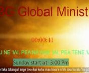 Recorded LIVE @GBG Global Ministry Sunday 12 September 2021 with Mataele Pulu Tu&#39;ulakitaunKaveinga: &#39;I he Lotolotonga &#39;o e Tu&#39;unga MaamanFolofola: Fakaha 1:9-20nWebsite: https://godbeglorified.com.au