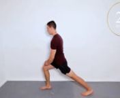 JetKnee POWER 30 - Day 04 - Heel and calf stretch from sava power in