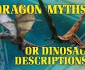 If dinosaurs and humans ever lived on Earth at the same time (as Genesis 1 im-plies), then it is reasonable to expect that the ancients would have told stories of see-ing and possibly interacting with these creatures. In truth, these stories are precisely what history records. Join Eric Lyons as he discusses the logical connection between dragon “legends” and dinosaur descriptions.