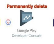 How to permanently delete an app from google play console!nToday we will learn how to permanently delete an app from Google Play Console. Many of us use Google Play Console to publish apps. However, most users do not know how to permanently delete an unused or unpublished app from the Google Play Console. So, in today’s article, I will discuss this topic in detail. Hopefully, after reading this article, you too can delete your unused or unpublished app from Google Play Console forever.nnnTo Re