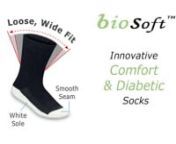 OrthoFeet innovative bamboo men’s and women’s comfort &amp; diabetic socks feature a loose, non-constricting fit, unique seam-free design, excellent moisture wicking system along with softness and extra cushioning that provide the ultimate comfort and protection for sensitive feet. Whether you’re looking for diabetic socks, circulatory socks, non-binding socks, or just for seam-free socks and cushioning bamboo socks for everyday use, Orthofeet&#39;s BioSoft™ collection offers excellent selec