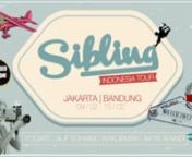 Sibling skateboards expanded their business to neighbour country, Indonesia. The tour was joined by Foo Art, Alif Suhaimi, Wan Irman and Akyb Afandi. They went to Jakarta and Bandung for 1 week from the 9th of Feb 2012 to 15th of Feb 2012.nnAlso featured in this video, Locals Pro nn- Denny Lizam TX (Puppet Skateboards)n- Absar Lebeh (Substance)n- Indra DomDom (Hello Skateboards)nnMusic: Fun. ft Janelle Monae :We Are YoungnnFilmed &amp; Edited by: Munir MuhammadnnRecord using :nCanon EOS 60DnGo