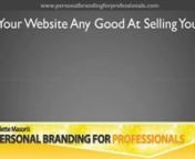 Is Your Website Any Good At Selling You?nnWhen it comes to selling your products and services online, a good quality website, easy to use website is essential. People agonize over website designs, but pay very little attention to what it feels like to use the website as a customer.nnAs a result many websites just don’t work well for their owners as silent selling tools,so here’s my top tips for uncovering the problems with your website and why it’s a turn off for customers.nnGet someone