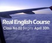 New Class No.02 Begins APRIL 30th.n12 Story Lessons with MP4 + MP3 + PDF...nDaily Facebook Class with Two Teachers.nJOIN Details Coming Soon@ the WEBSITE!nnWebsite:nhttp://www.englishgroove.com/nnFacebook:nhttp://www.facebook.com/learnenglishgroove