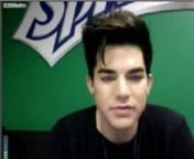 QUALITY 15 minute recording of ADAM LAMBERT&#39;s 93.9 Lite FM Tiny Chat in Chicago, Illinois on March 16, 2012.nRipped by @GaleChester.nSource: http://www.litefm.com/pages/tinyChat.htmlnPlease visit ADAM LAMBERT&#39;s store to pre-order Adam&#39;s album &#39;Trespassing
