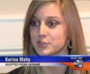ABC3340 reports on a story about an Alabama family who, in 2005, adopted a young girl from Ukraine. Cris and Karen Mahy shares about the experiences of adopting their daughter, Karina, and the challenges of the logistical process. Alabama law presently requires re-adoption to give the family the benefit of Birth Certificates, etc... Senator Phil Williams submitted a bill to the Alabama State Senate that could change this law. It is called