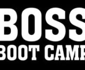 &#39;Boss Boot Camp&#39;n2012 finalist - Reed Short Film Competitionnn&#39;Boss Boot Camp&#39; mini-site:nhttp://lightmillfilms.com/bossnnOn IMDb: nhttp://www.imdb.com/title/tt2402923/nnFeaturing: Will Harrison-Wallace as The Drill Sergeant/BossnnWritten and Directed by Paul Cook and Matt DowntonnCinematography by: Paul Cook, James Gorman, Ross Turner and Anthony EssbergernAssistant Director: Ross TurnernSound by: Stephan DrurynEdited by: Ross TurnernBTS /Runner: Daniel WoodnSupporting Artists: Matt Downton, Ja