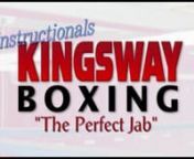 An instructional video from the trainers at legendary NYC Boxing Gym - Kingsway Boxing. nA quick introduction to the fundamentals of the Jab, the most important punch in any boxers arsenal.