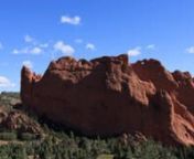 Garden of the GodsnnThis timelapse was compiled between September 26th and October 25th, 2011 in the Garden of the Gods park in Colorado Springs, Colorado, USA.nnThe Garden of the Gods is a City of Colorado Springs park located at the foot of Pikes Peak near Manitou Springs. The park is free and open to the public year round. It is one of the most beautiful places I know, and is only minutes from my home. nnBeing a city park with well maintained roads means that people and cars are in the park d