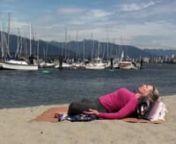 http://www.doyogawithme.com This is such a beautiful, relaxing flow through a series of very gentle, calming restorative poses. Filmed on the beach with drifting sailboats and kayaks passing by, this class is a must! Note: You will need a bolster, a couple blankets and a block to do this class.