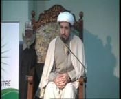 Sheikh Idrees ul Hassan - Arbaeen Night - Topic - Body Soul and Self - English-Urdu from jism