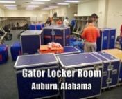 A time-lapse video of the equipment managers setting up the Gator locker room at Jordan-Hare Stadium in Auburn, Ala, Oct. 14, 2011. This video condenses 94 minutes to 43 seconds and consists of 1,743 individual photos.