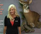 Award-winning taxidermist, artist and designer Nickie Carter clearly explains all of the options available when choosing a taxidermy display for whitetail deer shoulder mounts.nnWhen you take your deer to the taxidermist, you will be asked to make some decisions that you may not have considered.nnYou need to decide on the pose, the turn, and the design of your deer mount.nnWhitetail Deer Mannikins are sculpted by anatomical artists to include all of the deer’s muscle detail for an accurate lik