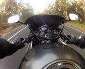 Little clip I took testing out my new Go-Pro, on my MC22 heading North on the old Pacific Highway on a pristine Spring afternoon in October.