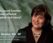 Cum este afectata functia sexuala la femei de Traumatism Vertebro-Medular?