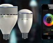 Bright, Simple, Smart.nnilumi is a series of color tunable LED Smartbulbs that you can control right from a mobile app.Tune your lighting to different colors, program your lighting to do amazing things, and enjoy the energy savings and long life.