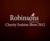 Robinsons of Bawtrys&#39; 20th Annual Charity Fashion Show in aid of Yorkshire Cancer Research, with special guest Amanda Wakeley OBE. Featuring collections from Armani AW12, Amanda Wakeley AW12 / SS13, Eton Shirts AW12, Hugo Boss AW12, Lexington SS13, Vercase SS13, Wolford AW12 and other selected designer clothing brands.nnCamera: Conor O&#39;Grady, Phil Macdonald, Casey AntwisnEdit: Casey AntwisnnShot on Canon 7D, 550D, C300.
