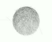 ball of lines. rendered and recorded in real-time using max/msp/jitter and syphon.nnmusic -
