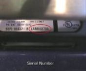 This video shows the location of the Product Code &amp; Serial Number on Fisher &amp; Paykel Wall Ovens.nTo download this video, click on this link: https://vimeo.com/album/1983226/video/45148413 and then