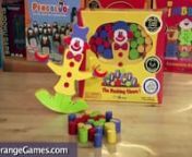 CooCoo the Clown just loves to juggle, but his silly curved shoes make him teeter and just might cause his balls to topple!To win, help him juggle the most balls without making any of them fall. Children will learn the principles of balance.