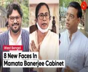 The cabinet reshuffle, the first since the TMC returned to power for the third consecutive term last year, is likely to be one of the biggest since the party came to power in the state in 2011. Babul Supriyo, Snehashis Chakraborty, Partha Bhowmik, Udayan Guha, and Pradip Majumder were sworn in as five ministers in charge.&#60;br/&#62;