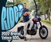 The Bristol Veloce 500 has been around on local roads for almost two years now, but thanks to its neo-retro styling, it can hold its own against newer scrambler models. It’s powered by a 471cc parallel-twin engine with decent power figures and reasonable fuel economy—and most important, the engine displacement makes the Veloce expressway-legal.&#60;br/&#62;&#60;br/&#62;Two years on, is it worth the P348,000 asking price? We check out everything about this bike and answer questions you may have about pillion ride comfort, tail-bag or saddle-bag mounting, seat height, daily usability, and more. Click play to watch our full review of the 2022 Bristol Veloce 500, and leave us a comment to let us know which bike you’d like us to review next.&#60;br/&#62;&#60;br/&#62;0:00 Intro&#60;br/&#62;0:40 Design&#60;br/&#62;1:00 Color/paint options&#60;br/&#62;1:45 Pillion grab bar&#60;br/&#62;1:57 Tail-bag and saddle-bag mounting&#60;br/&#62;2:25 Dimensions&#60;br/&#62;2:50 Seat height&#60;br/&#62;3:18 Instrument panel&#60;br/&#62;3:45Exhaust sound&#60;br/&#62;4:05 Engine performance&#60;br/&#62;4:40 Fuel economy&#60;br/&#62;4:55 Handling&#60;br/&#62;5:28 Ride comfort&#60;br/&#62;6:06 Braking performance&#60;br/&#62;6:20 Price and conclusion&#60;br/&#62;&#60;br/&#62;Dig cars?&#60;br/&#62;Read more about cars and motoring here: http://www.topgear.com.ph&#60;br/&#62;Like us on Facebook: http://www.facebook.com/TopGearPH&#60;br/&#62;Tweet us: http://www.twitter.com/TopGearPH&#60;br/&#62;Follow us on Instagram: http://www.instagram.com/TopGearPH&#60;br/&#62;Join us on Tiktok: https://www.tiktok.com/@topgearph&#60;br/&#62;&#60;br/&#62;#topgearph #topgearphreviews #motorcyclereviews #bristolveloce500