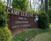 Authorities say a U.S. marine was killed Wednesday night in an incident at Camp Lejeune in Jacksonville, North Carolina.