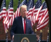President Trump attends a Memorial Day ceremony at Fort McHenry National Monument and Historic Shrine in Baltimore, Md. The event is expected to begin at 12:00 p.m. ET.