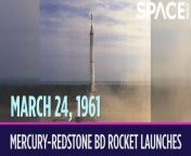 On March 24, 1961, NASA&#39;s Mercury Redstone rocket launched on its last uncrewed flight before it started sending astronauts into space. &#60;br/&#62;&#60;br/&#62;The mission was known as the Mercury Redstone Booster Development flight, and it wasn&#39;t originally planned as part of the Mercury Program. The previous Mercury Redstone flight carried a chimpanzee named Ham into space. Ham made it back alive, but the rocket had several issues during the flight. So, NASA made some changes to the design and tested it one more time to make sure it was safe enough for human astronauts. The Mercury Redstone rocket lifted off from Cape Canaveral and traveled more than 300 miles downrange before splashing into the Atlantic Ocean. The mission was deemed a success and cleared the way for Al Shepard&#39;s historic first flight to space.