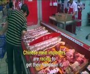 The first beef shipments of U.S. beef are arriving in China. And Chinese meat importers are racing to get their hands on it.
