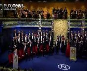 Nobel prize week culminates in a glittering ceremony for all eleven male laureates