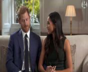 Prince Harry and Meghan Markle gave to the BBC&#39;s Mishal Hussain. The couple revealed they met on a blind date after being matched by a friend.