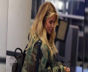 Khloe Kardashian shares on Twitter that she is six months along in her pregnancy. She attended mom Kris Jenner’s holiday party in a sheer and shimmery gold dress and showed off her baby bump on Instagram.