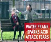 Youtube prankster Arya Mosallah is facing backlash for his water prank due to its acid attack style. In a series of videos, the Youtuber known as ItzArya throws water into strangers&#39; faces on London streets then runs away in a similar style to attackers who have thrown acid into strangers&#39; faces.
