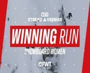 Erin Sauve Snowboard Women Winning Run - 2024 YETI Xtreme Verbier from run adb commands