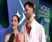 2024 Deanna Stellato-Dudek & Maxime Deschamps Worlds Post-LP Interview (1080p) - Canadian Television Coverage from flextrack canada