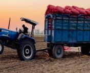 How to pull heavy load | sonalika tractor performance vs Mahindra from hirunika s