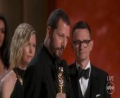 20 Days in Mariupol director gives moving speech as he wins OscarSource: A.M.P.A.S. 2024