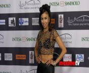https://www.maximotv.com &#60;br/&#62;B-roll footage: Vanessa Béjine on the red carpet at the Los Angeles, Italia Film, Fashion and Art Fest premiere of ‘Paradox Effect’ on Thursday, March 7, 2024, at the TCL Chinese 6 Theatre in Los Angeles, California, USA. This video is only available for editorial use in all media and worldwide. To ensure compliance and proper licensing of this video, please contact us. ©MaximoTV