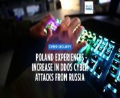 According to the Polish Cyber Defence Army, Poland is receiving a high number of DDoS attacks that originate from Russia.