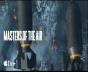 Rosie and his crew attempt to reach safety after sustaining severe damages on a mission to Berlin. Every episode of Masters of the Air is now streaming. https://apple.co/_MastersOfTheAir&#60;br/&#62;&#60;br/&#62;Based on Donald L. Miller’s book of the same name, and scripted by John Orloff, “Masters of the Air” follows the men of the 100th Bomb Group (the “Bloody Hundredth”) as they conduct perilous bombing raids over Nazi Germany and grapple with the frigid conditions, lack of oxygen, and sheer terror of combat conducted at 25,000 feet in the air. Portraying the psychological and emotional price paid by these young men as they helped destroy the horror of Hitler’s Third Reich, is at the heart of “Masters of the Air.” Some were shot down and captured; some were wounded or killed. And some were lucky enough to make it home. Regardless of individual fate, a toll was exacted on them all.&#60;br/&#62;&#60;br/&#62;The series features a stellar cast led by Academy Award nominee Austin Butler, Callum Turner, Anthony Boyle and Nate Mann, who are joined by Raff Law, Academy Award nominee Barry Keoghan, Josiah Cross, Branden Cook and Ncuti Gatwa.&#60;br/&#62;&#60;br/&#62;Hailing from Apple Studios, &#92;