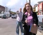 This news anchor beats the hell out of a drunk idiot hecler. The camera guy gets half the story and a security camera catches the rest.