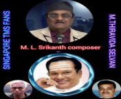 M.L. SRIKANTH composerSINGAPORE TMS FANS M.THIRAVIDA SELVAN SINGAPORE from manasellam srikanth api scene