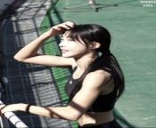Karina Kim Min-ji of the track and field world is surprisingly crazy. from video ktrina and karina