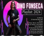 DINO - Só as Românticas - Acústico Flashback, country e Rock (Apenas áudio)&#60;br/&#62;01. What&#39;s Up&#60;br/&#62;02. Rocket Man (Elton John)&#60;br/&#62;03. Stars&#60;br/&#62;04. Always - Bon jovi - Dino Fonseca&#60;br/&#62;05. Baby can i hold you - Tracy Chapman&#60;br/&#62;06. It&#39;s a Heartache &#60;br/&#62;07. Have You Ever Seen The Rain &#60;br/&#62;08. I Don&#39;t Wanna Talk About It &#60;br/&#62;09. Stuck On You- (Lionel Richie) &#60;br/&#62;10. (I&#39;ve Had) The Time of My Life&#60;br/&#62;11. My Love&#60;br/&#62;12. Linger- (The Cranberries)&#60;br/&#62;13. I Wanna Dance With Somebody&#60;br/&#62;14. I Want To Break Free&#60;br/&#62;15. Don&#39;t Dream is Over