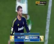 Real Betis vs Real Madrid - Sergio Ramos Goes Mad With Referee[24-11-12]